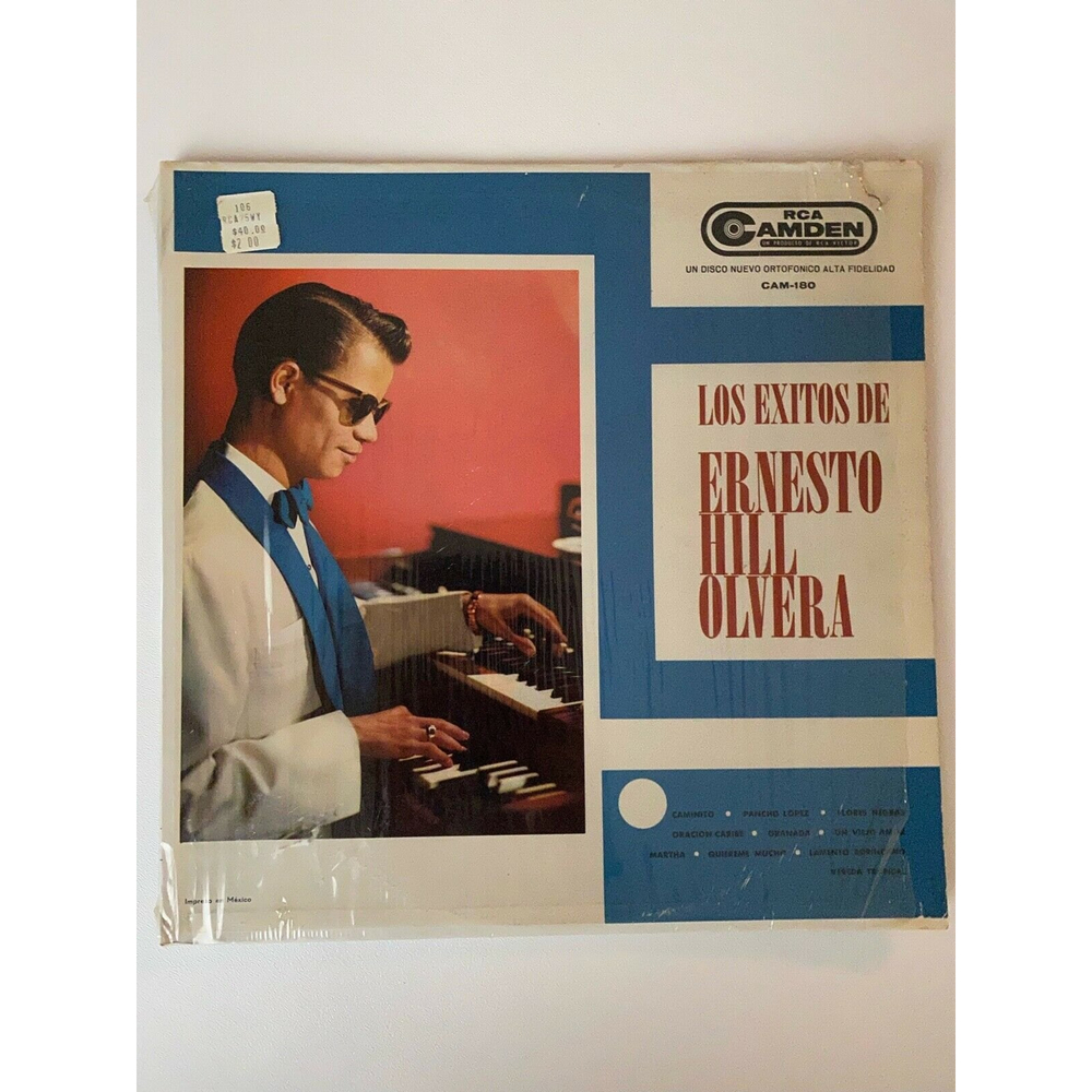 Los Exitos De Ernesto Hill Olvera 1979 Reissue LP RCA Camden CAM-180 Shrink EX